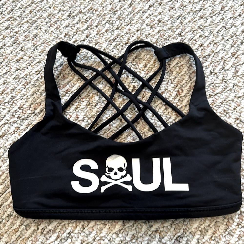 Lululemon Soul Cycle Free To Be Bra Wild